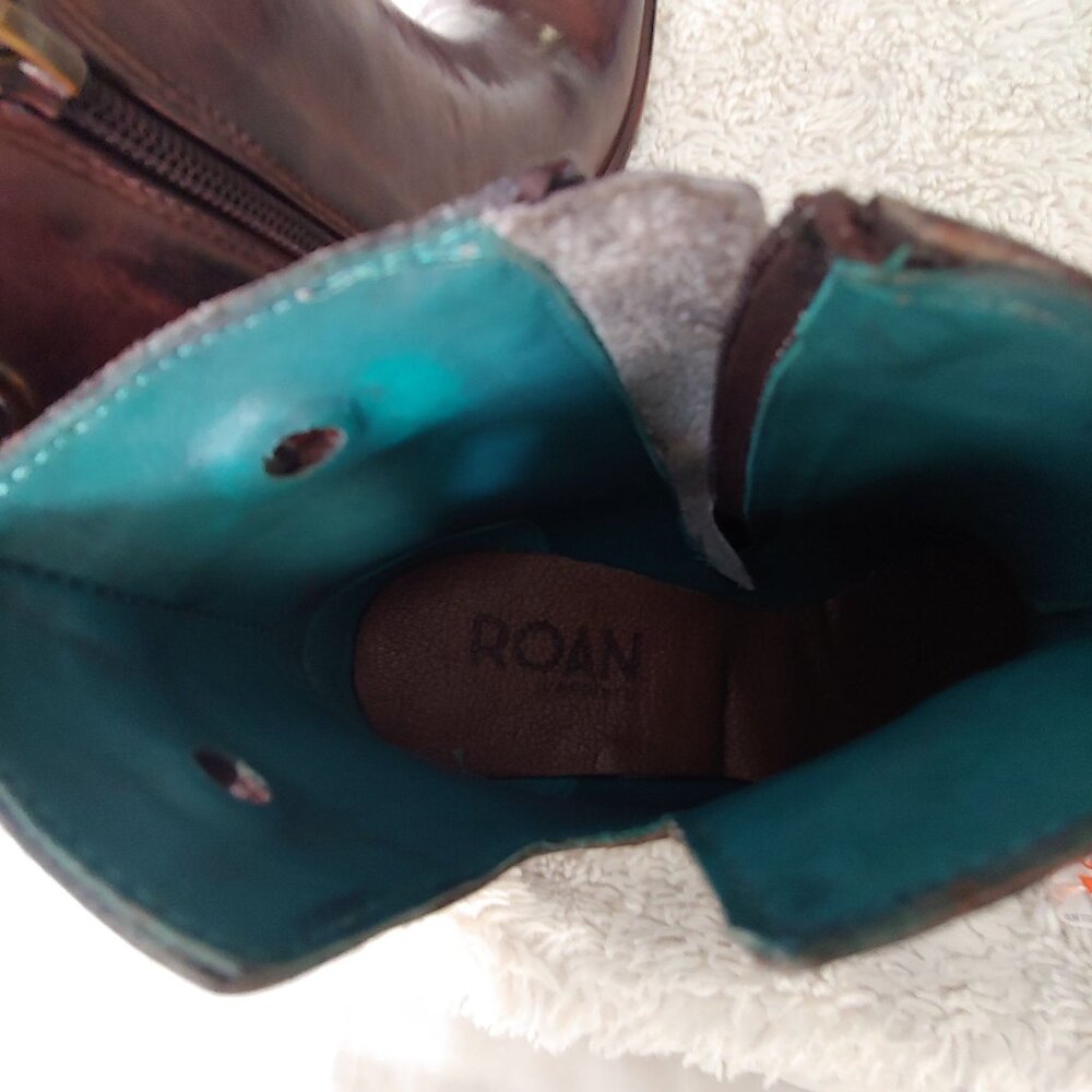 Roan by Bed Stu Australia Chelsea Boot Western Boho Country Nashville 9 Studded - Picture 9 of 11